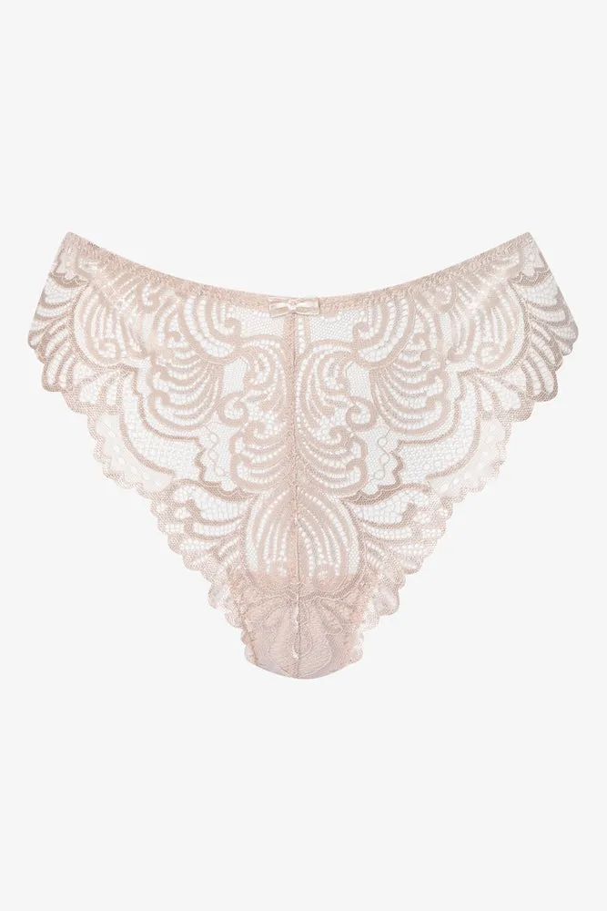 3 Pack Lace Thongs Black, Natural & White