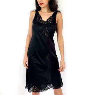 90s vintage nightgown/slip, lace cut-outs