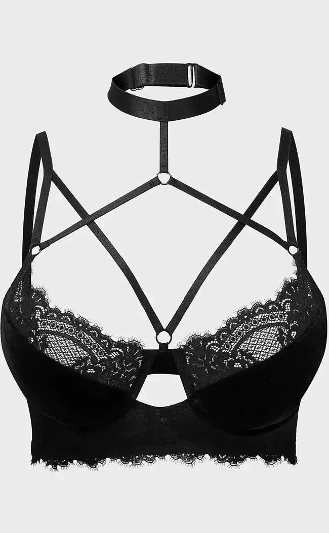 Affinity Bondage Bra [Plus Size]