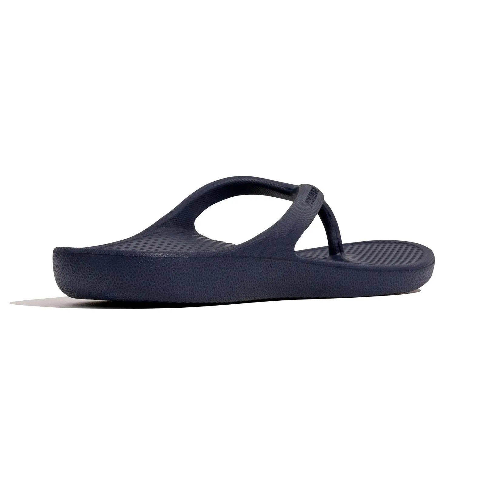 Archline Orthotic Foam Thongs Arch Support Flip Flops Orthopedic Rebound - Navy