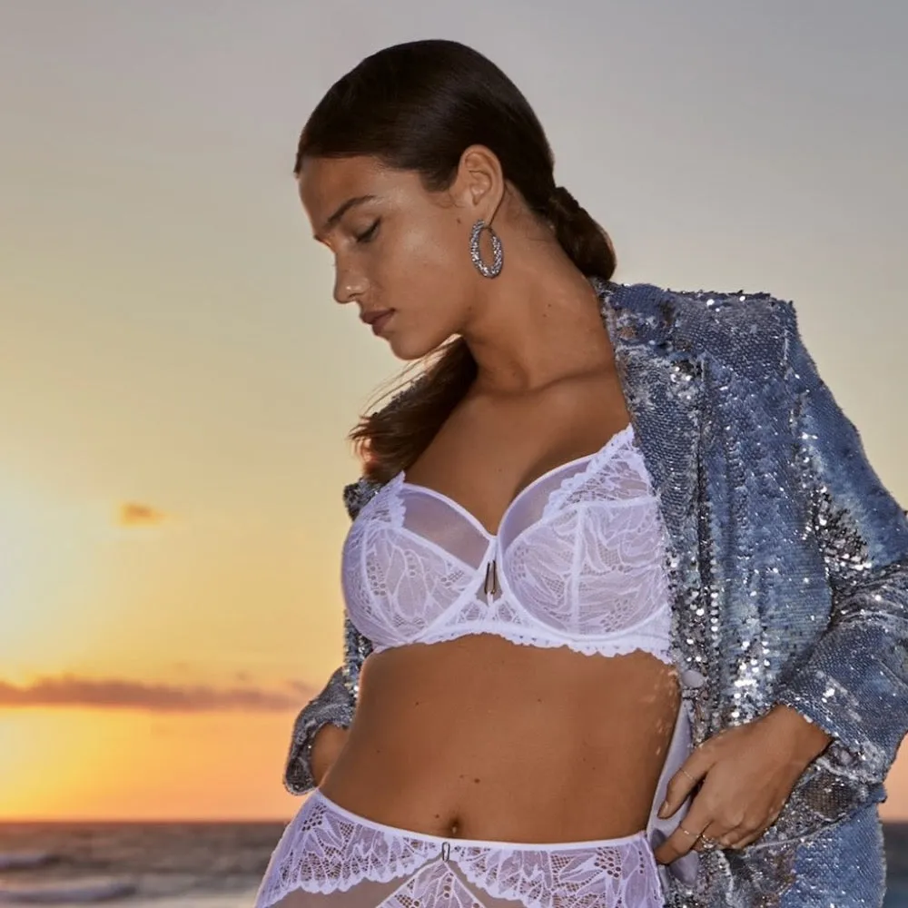 Aubade Flowermania Full Cup Bra In White