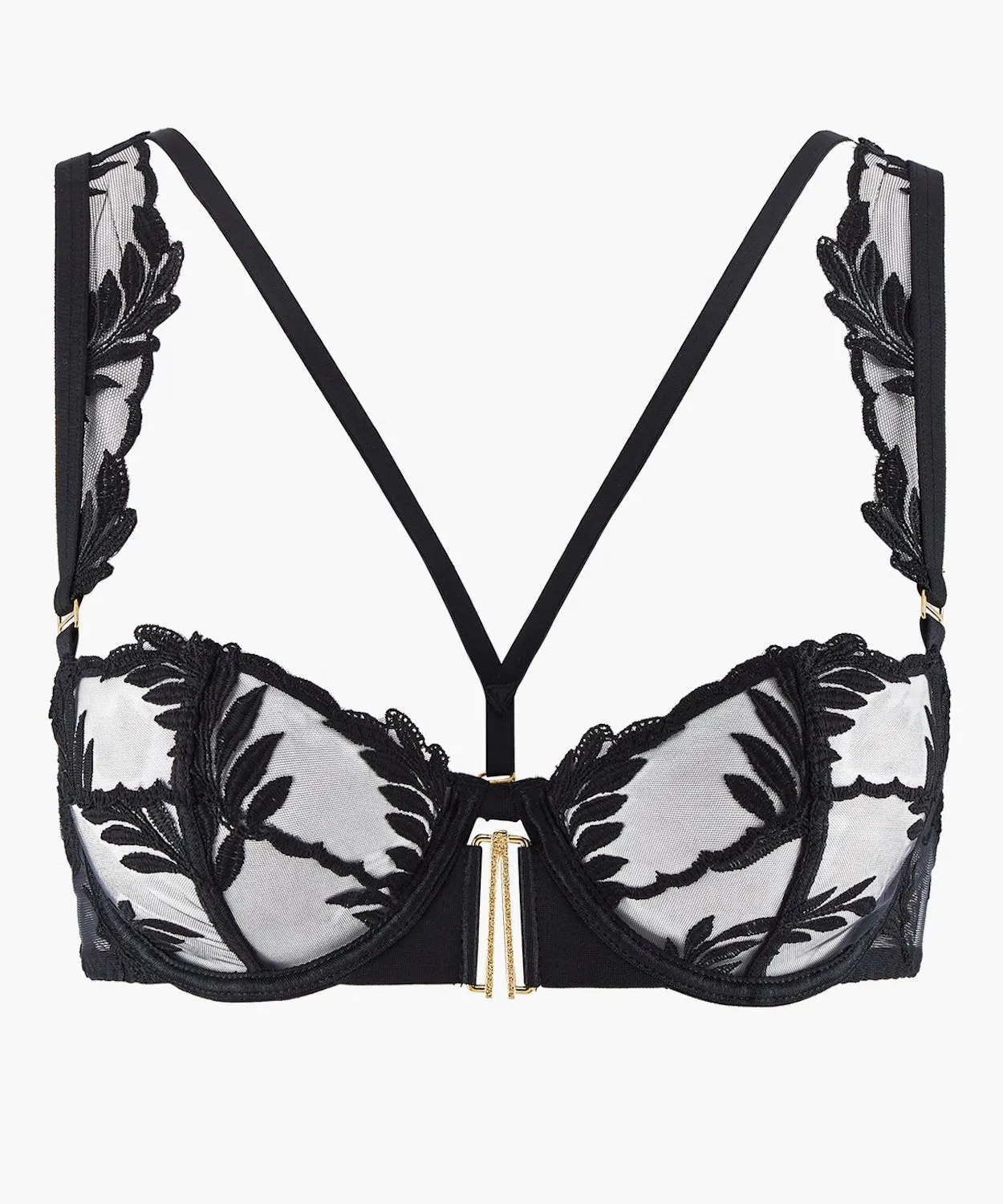 Aubade Queen Of Shadow Half Cup Bra
