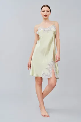 B2B - 2/5644 - Silk Satin Short Nightgown