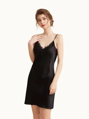 Black Silk Chemises