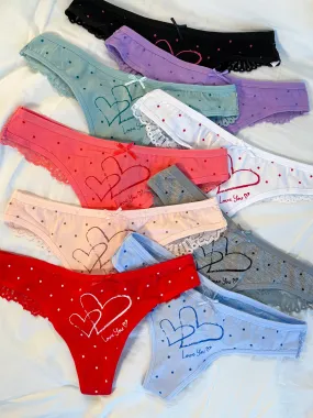 Claire Heart Thong