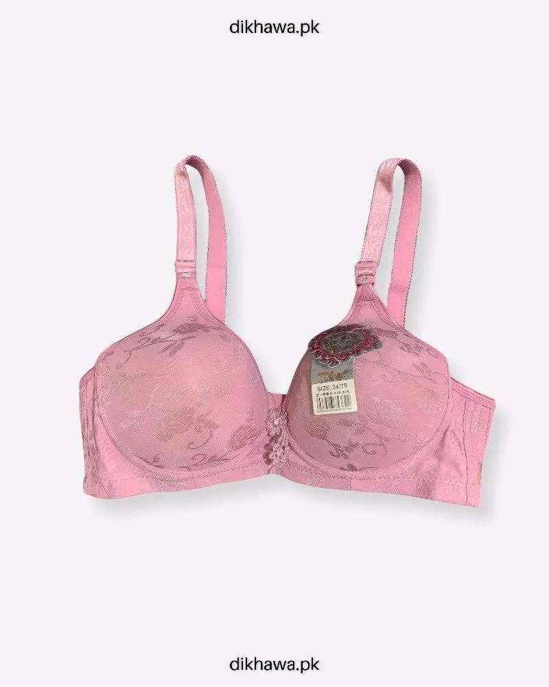 Comfortable Bra 2588 Purple- Single Padded Non Wired - Mi Sinuo- 2021
