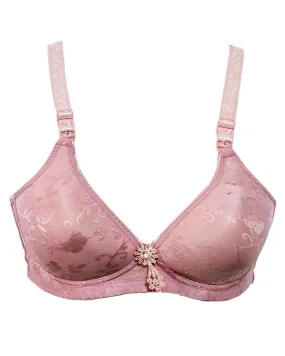 Comfortable Bra 2588 Purple- Single Padded Non Wired - Mi Sinuo