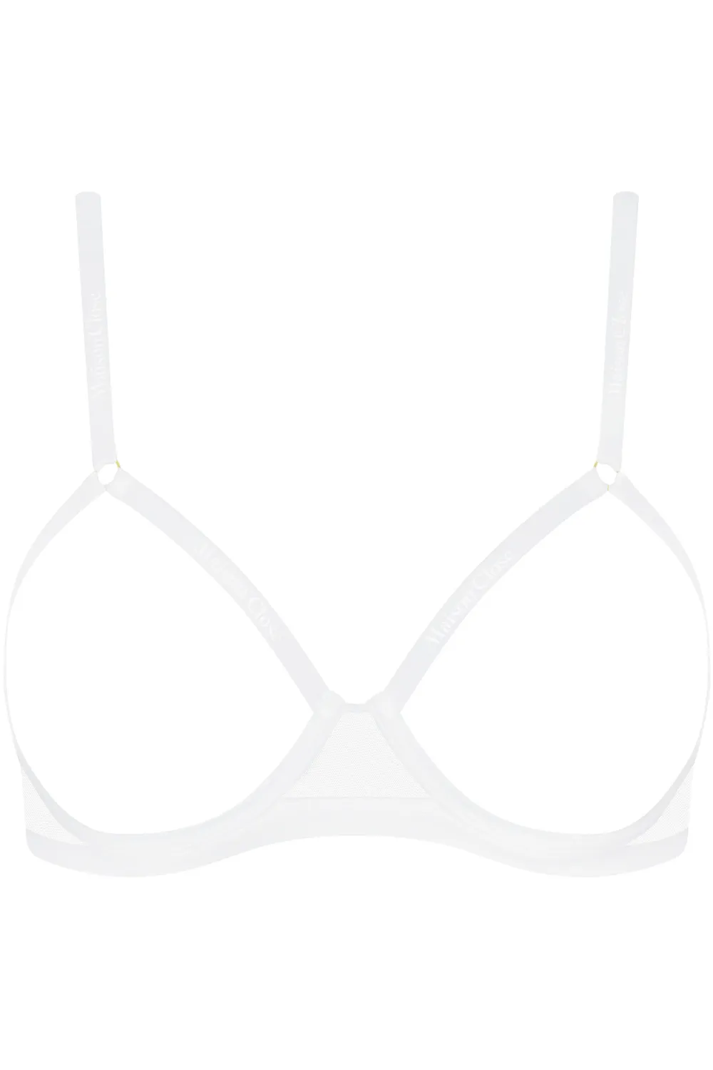 Corps à Corps Open Underwired Bra White