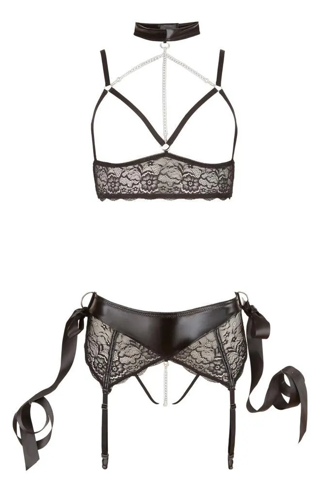 Cottelli Bondage Bra Set for Bondage Games