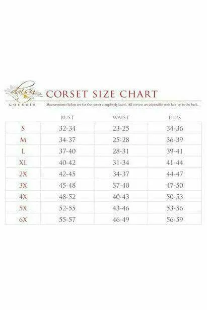 Daisy Corsets Lavish Lavender Mesh Open Cup Waist Cincher