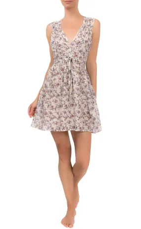 Dawn Shortie Nightgown - Meadow Breeze
