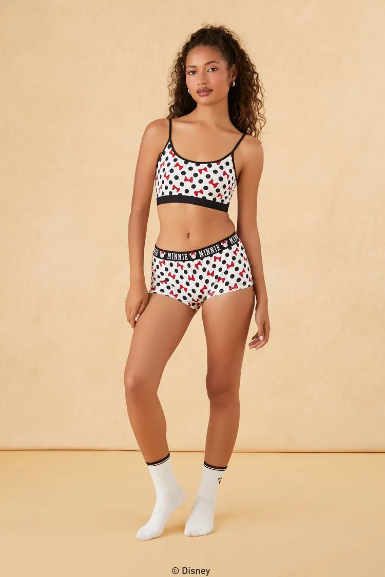 Disney Minnie Mouse Bralette &amp; Panties Set