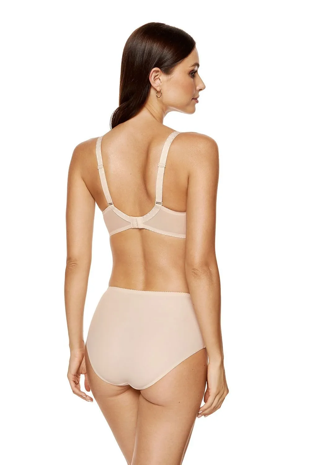 Egerie High-Waisted Panties in Beige Nude