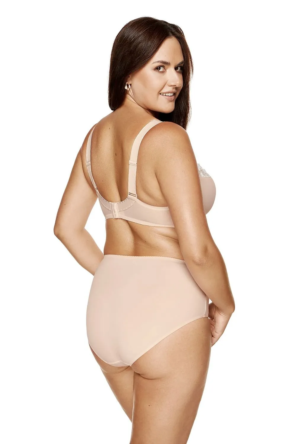 Egerie High-Waisted Panties in Beige Nude