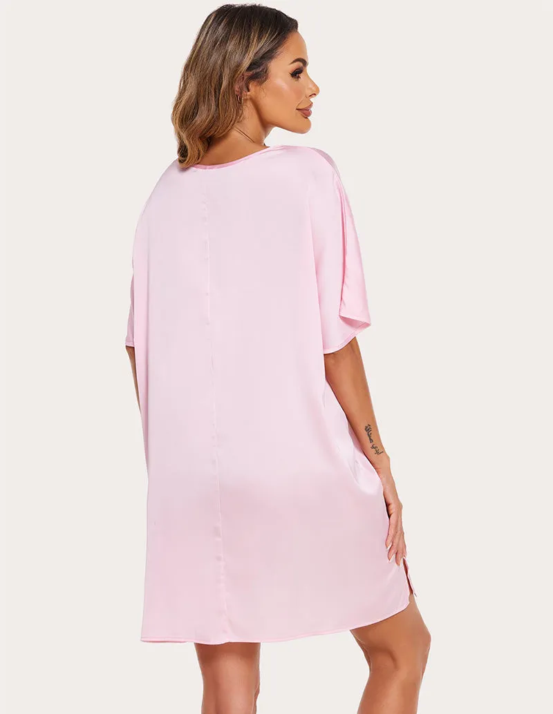 Ekouaer Satin Silk Night Dress (US Only)