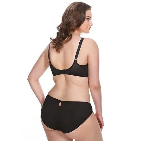 Elomi Kiki Black Plunge Bra, Black (4200)