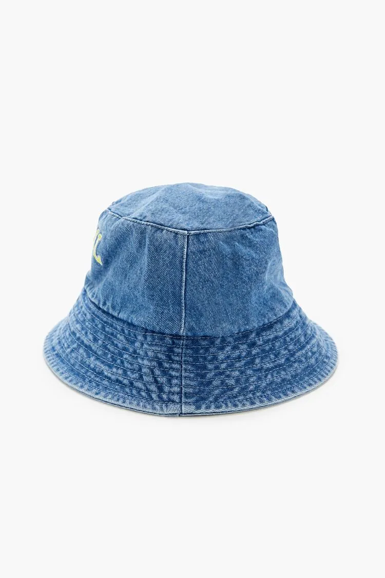 Embroidered Brasil Bucket Hat