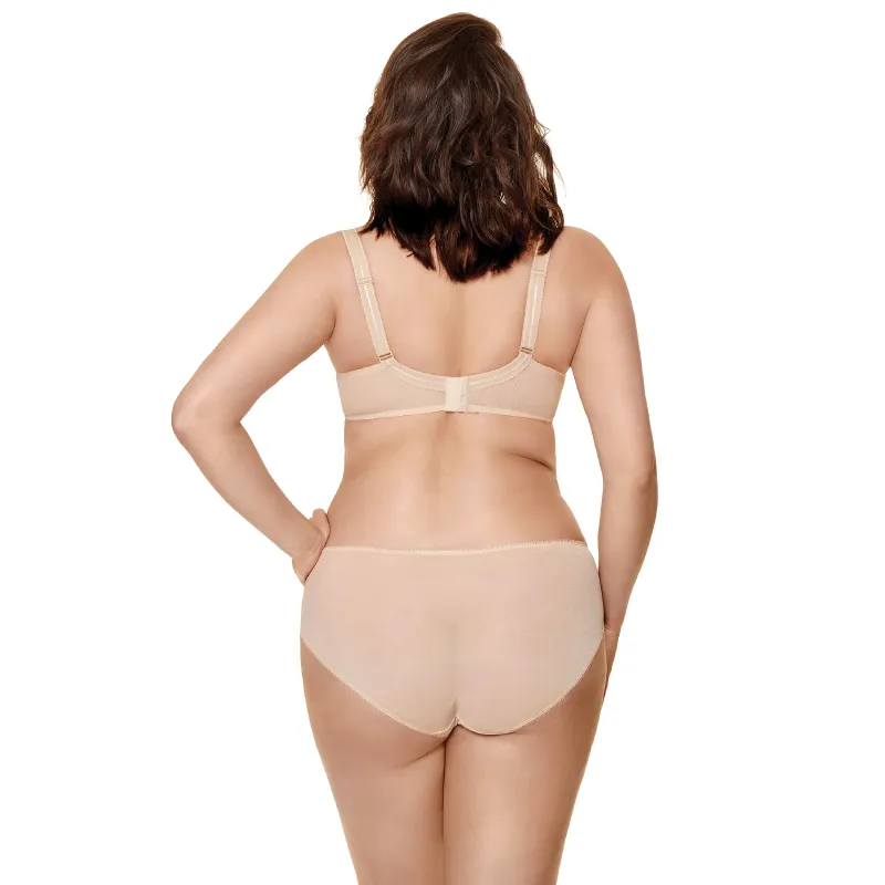 Embroidered Full Figure Bra Gorteks Bianca