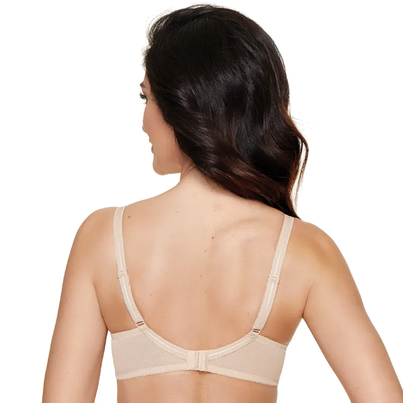 Embroidered Full Figure Bra Gorteks Bianca