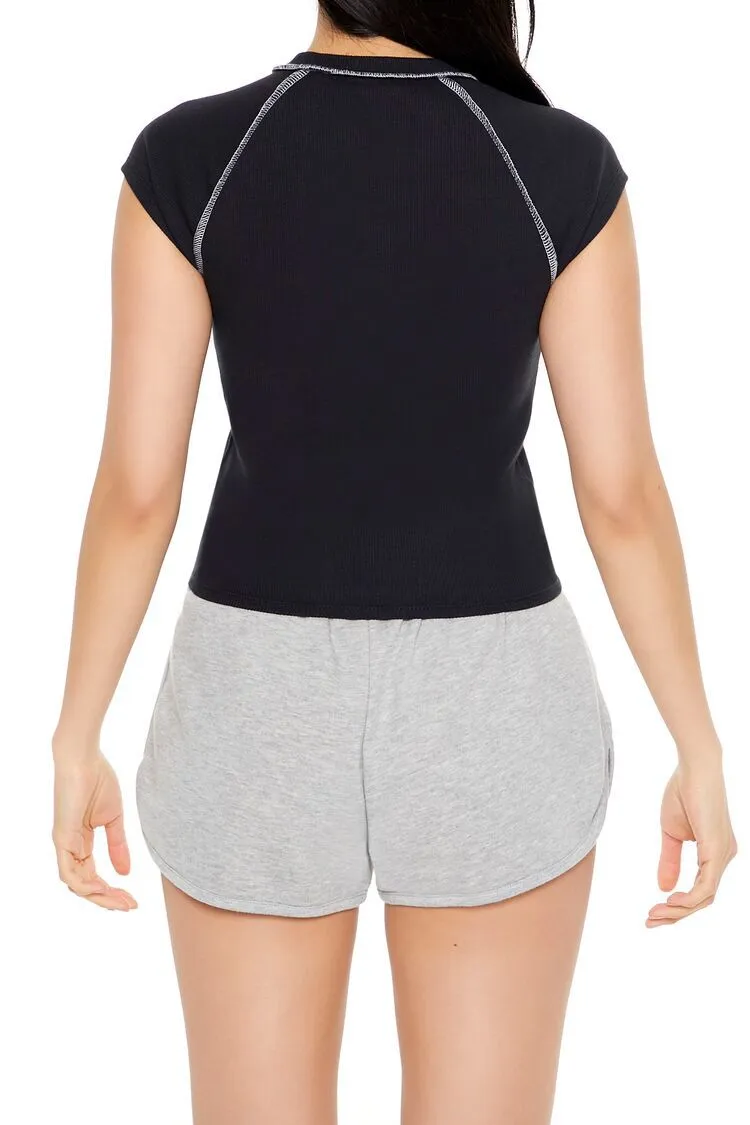 Embroidered Manhattan Baby Tee