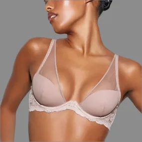 Fleur Du Mal - Essentials Demi Bra - Nude