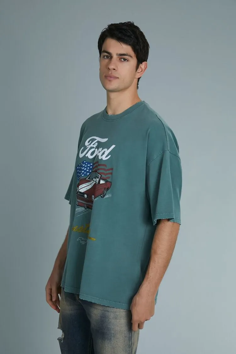 Ford Embroidered Graphic Tee