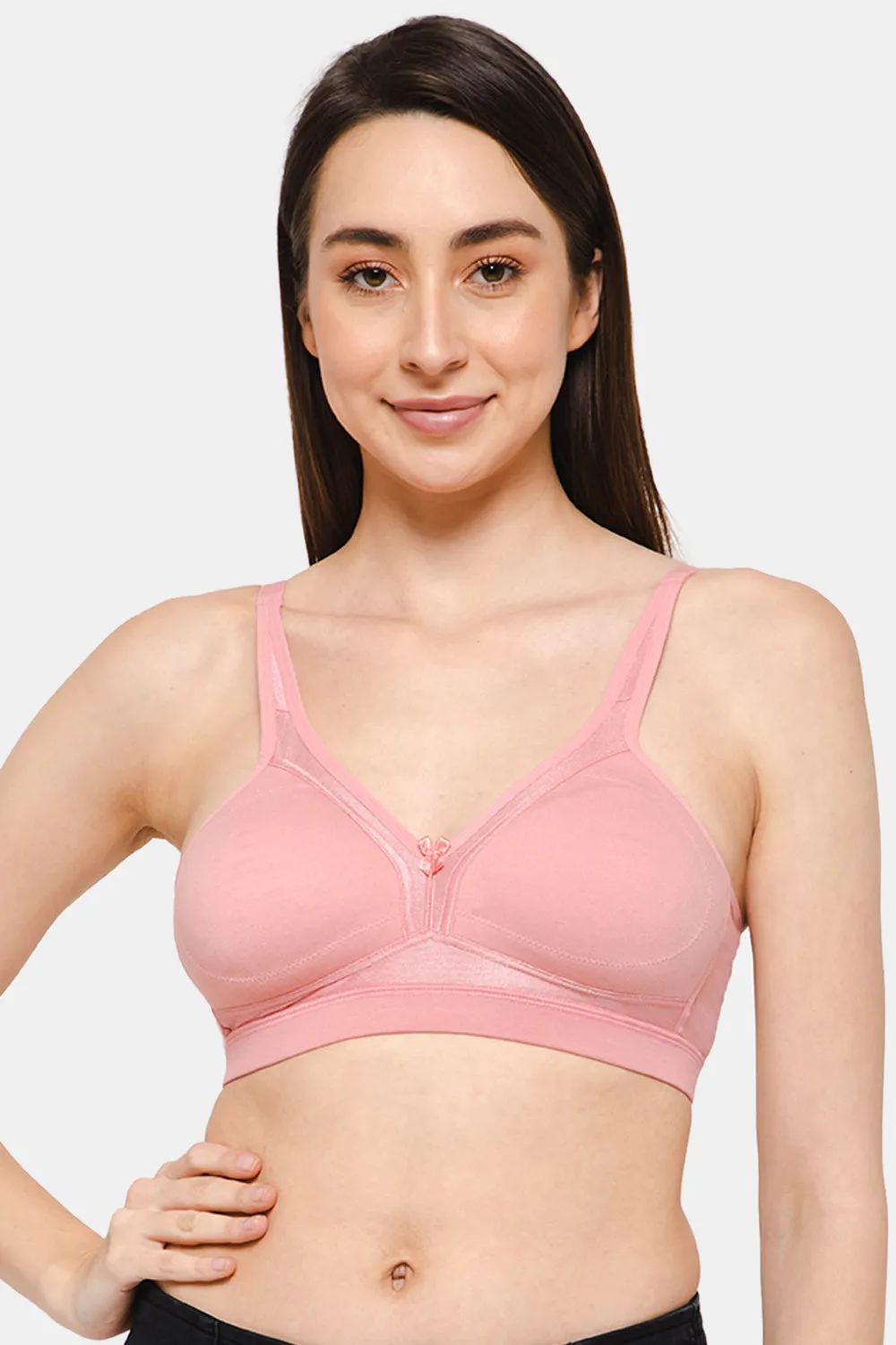 Full Coverage Non-Padded Non-Wired Intimacy T-Shirt Saree Bra - DEF F