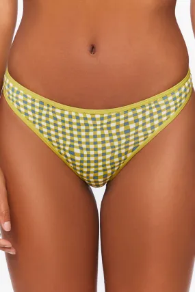 Gingham Thong Panties