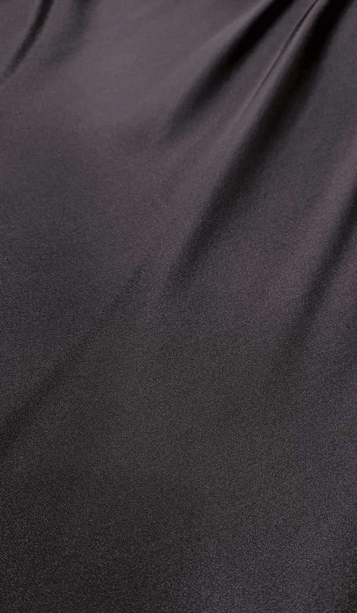 Ginia 100% Silk Chemise with V Neck in India Ink 9616 SALE