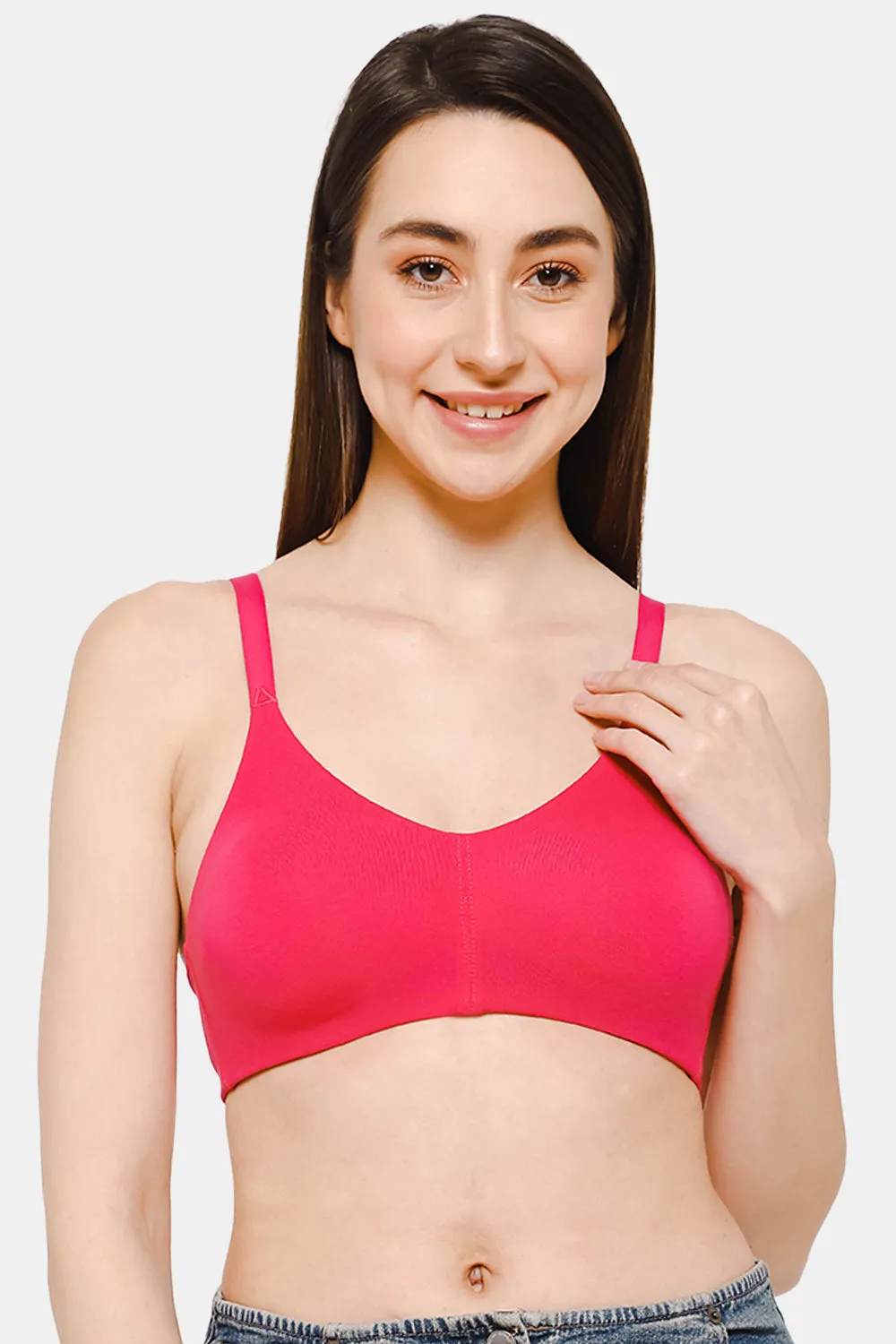 High Coverage Non-Wired Non-Padded Intimacy T-Shirt Bra - DEF S