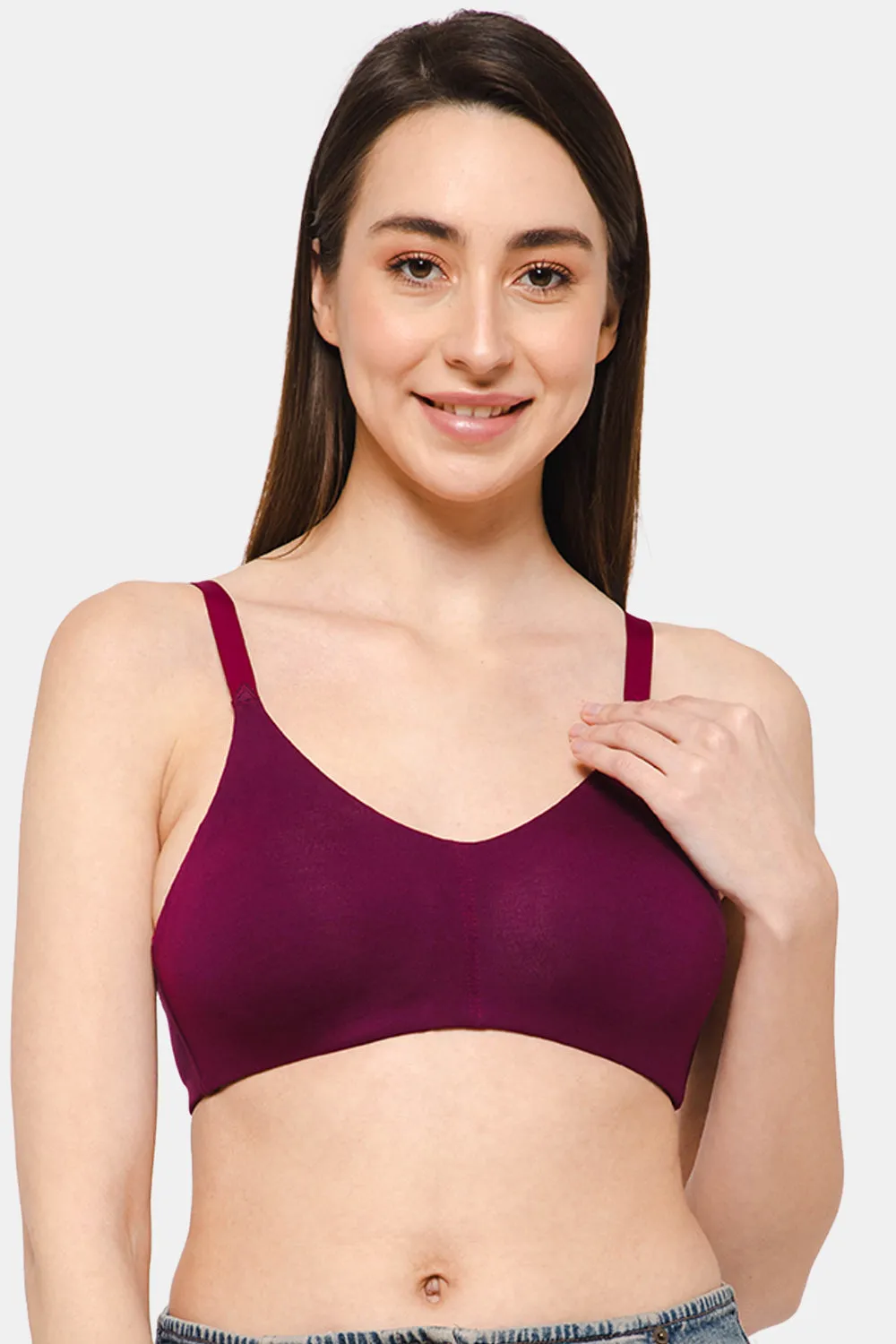 High Coverage Non-Wired Non-Padded Intimacy T-Shirt Bra - DEF S