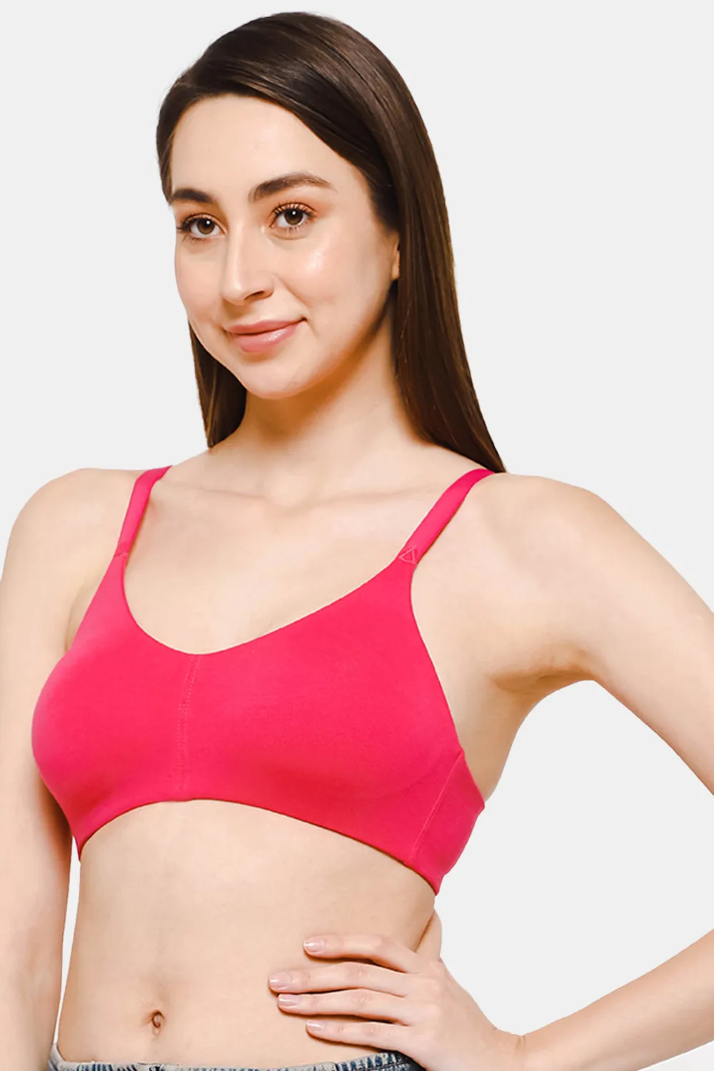 High Coverage Non-Wired Non-Padded Intimacy T-Shirt Bra - DEF S
