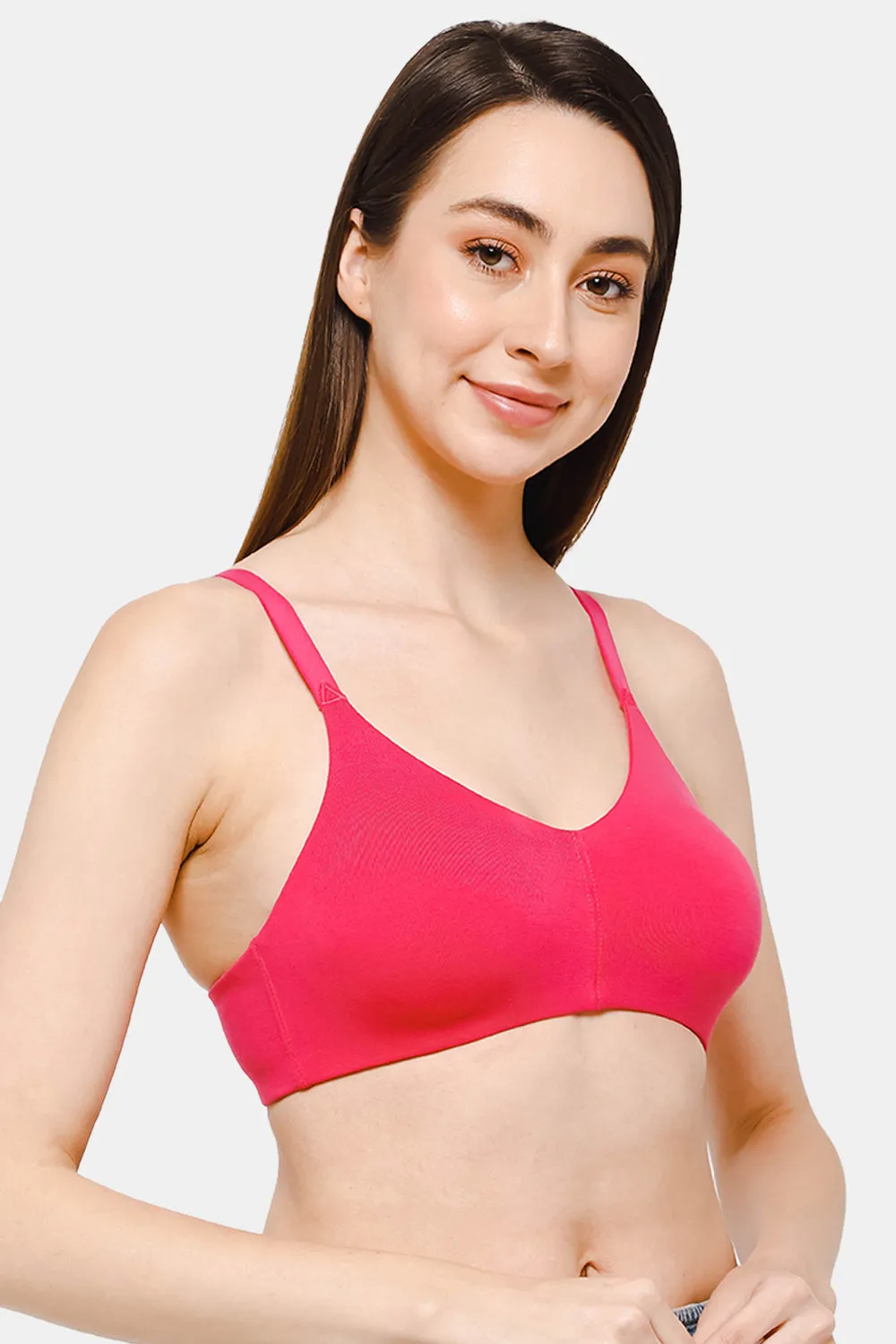 High Coverage Non-Wired Non-Padded Intimacy T-Shirt Bra - DEF S