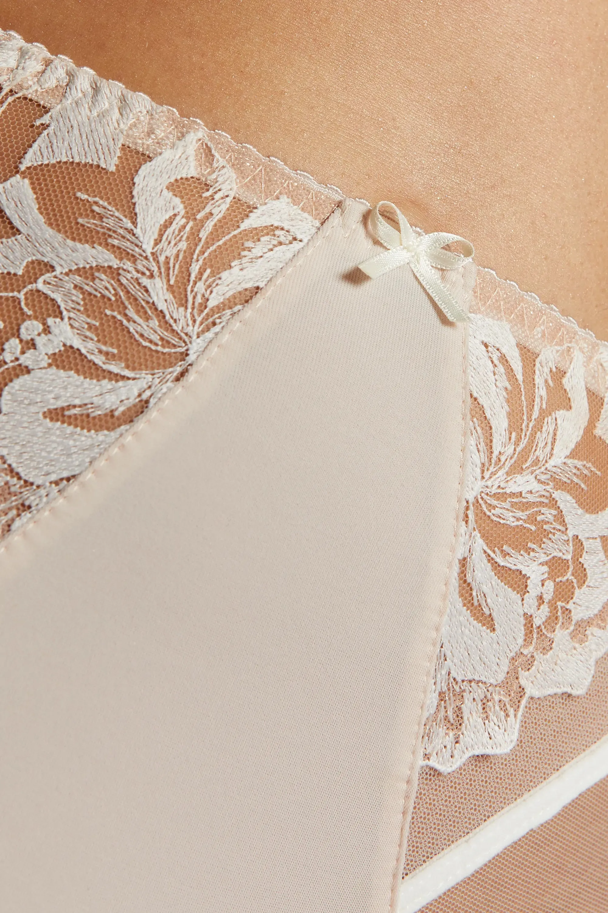 High Waist Embroidred Brief Panty Gorteks Egerie