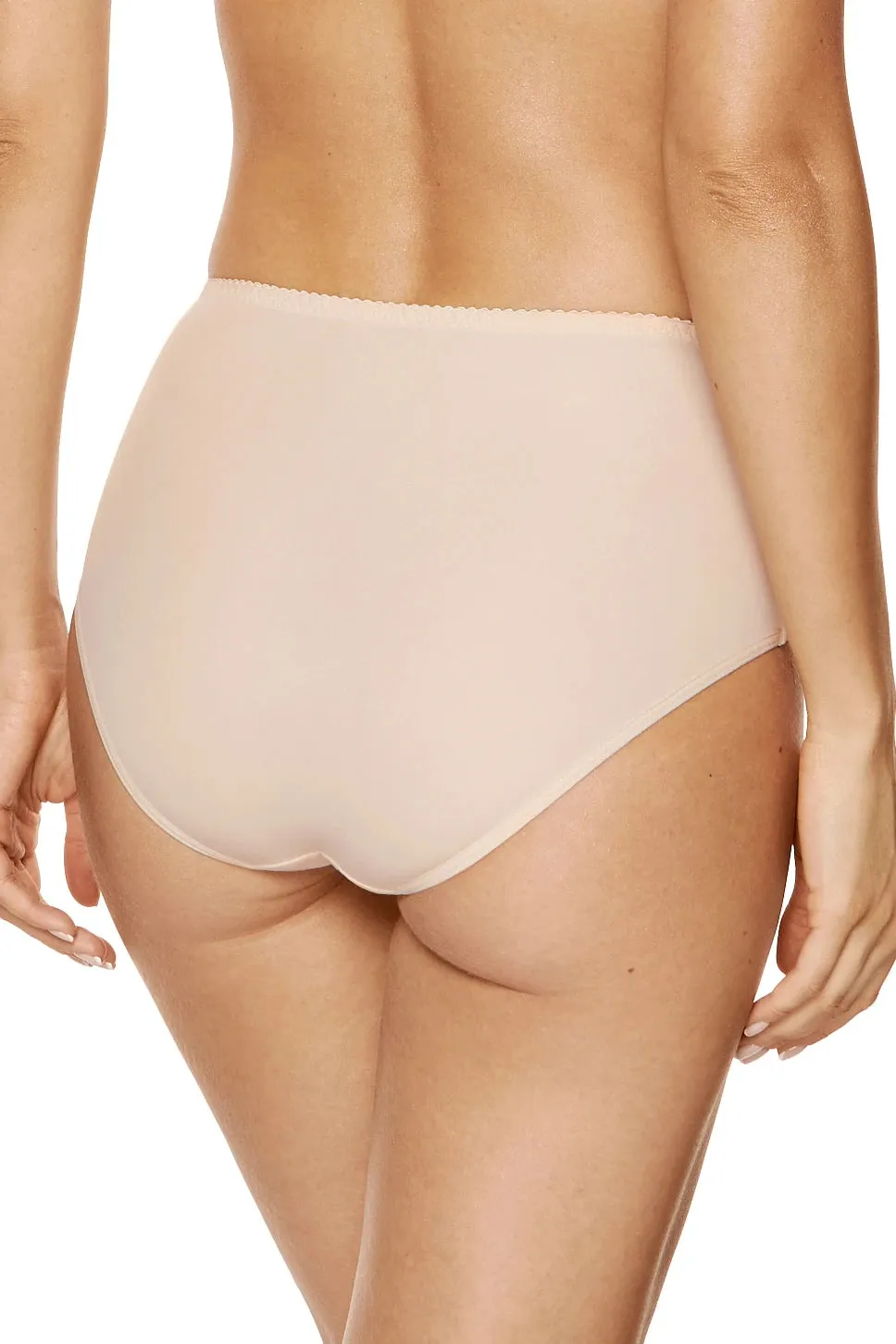 High Waist Embroidred Brief Panty Gorteks Egerie