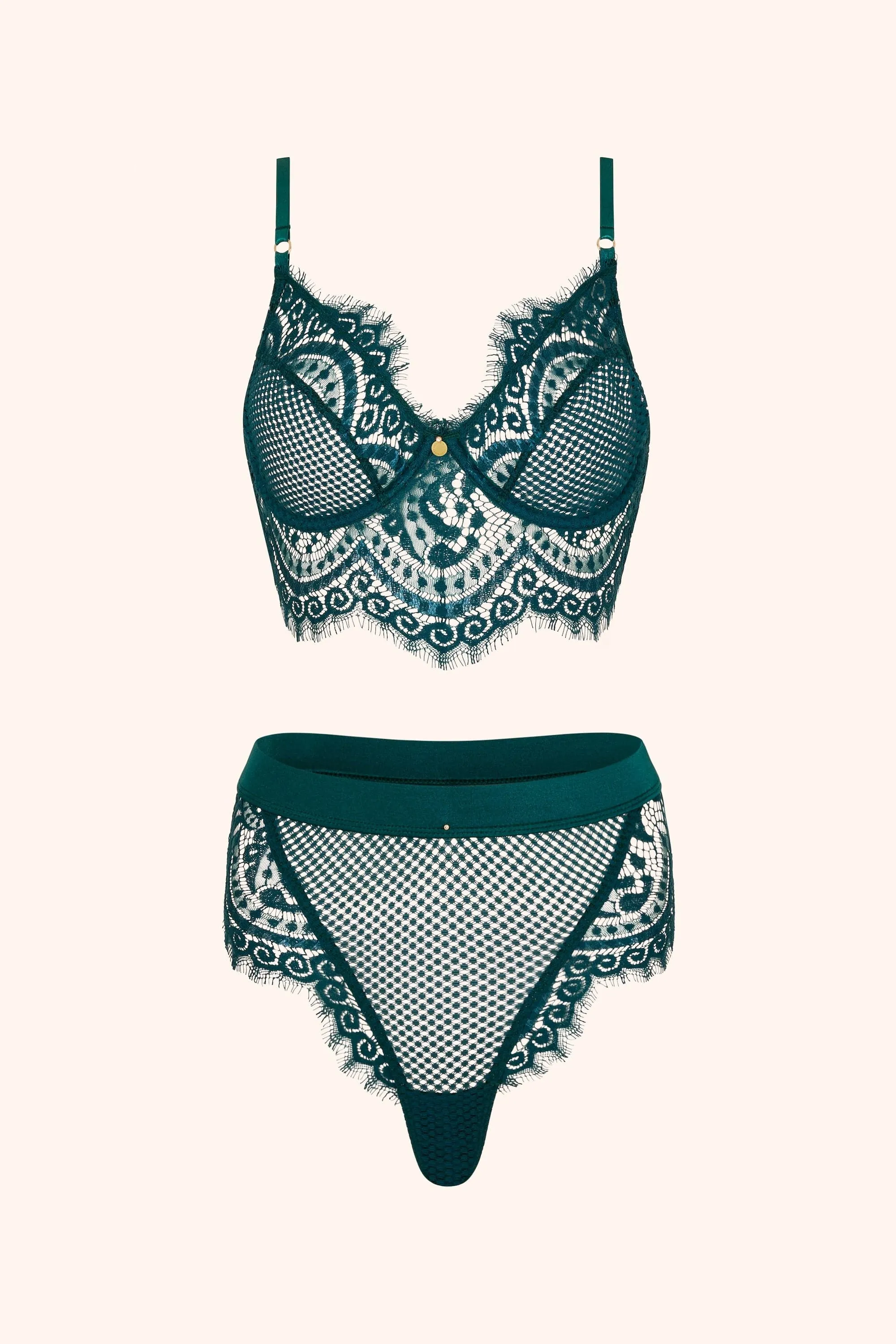High Waist Ivory