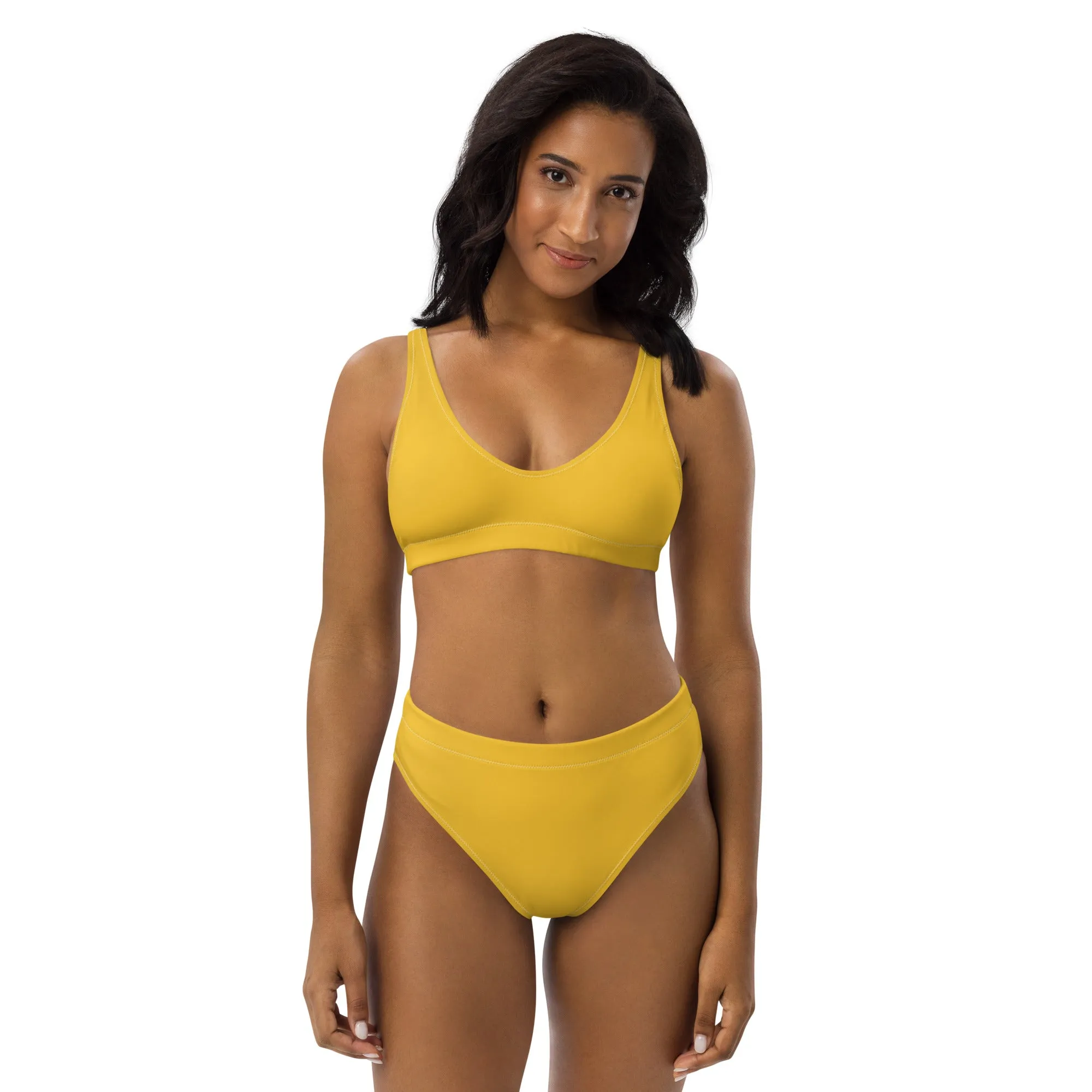 High Waisted Bikini Womens (Glamourange Luxury Bikini High Waisted - 006 Colours Model)
