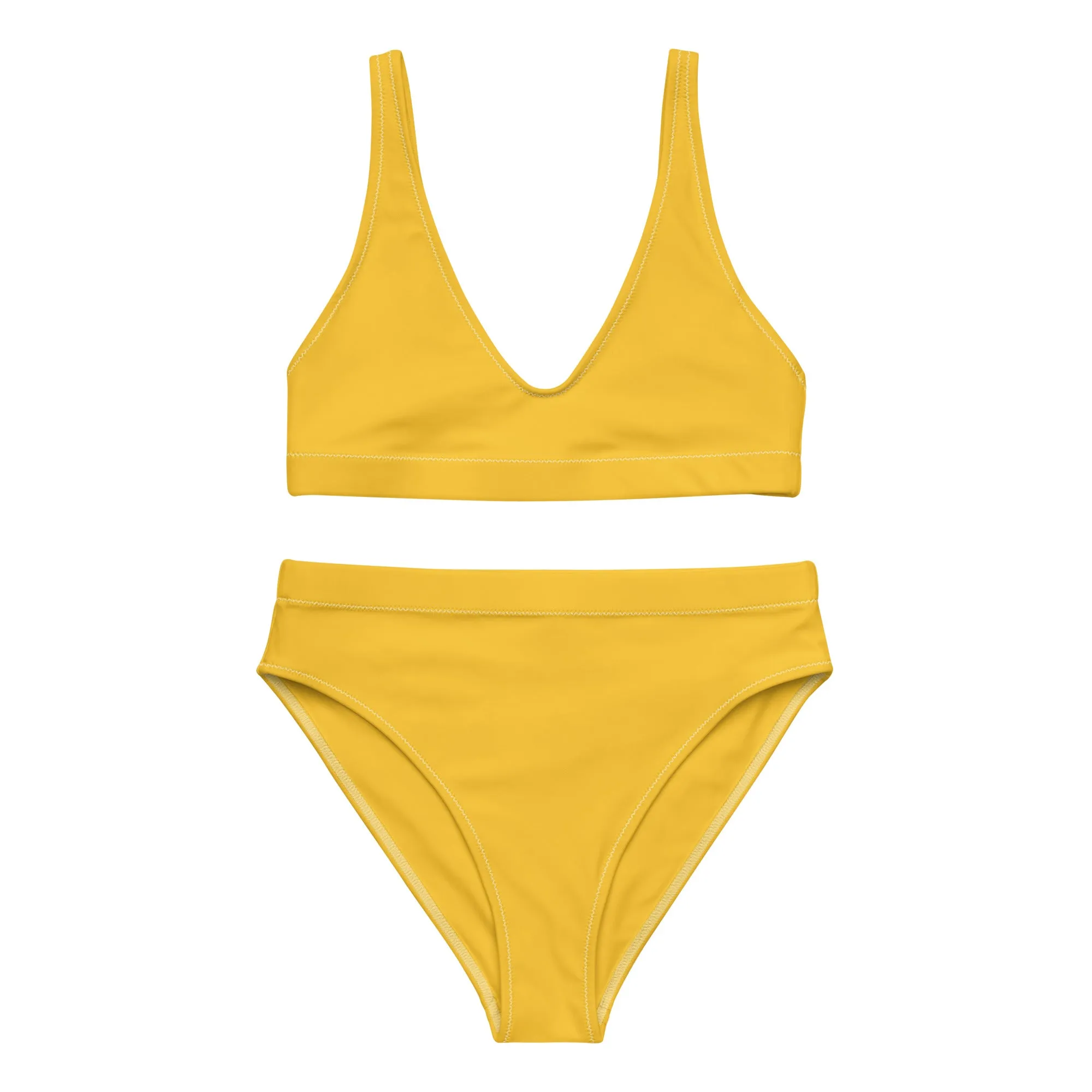 High Waisted Bikini Womens (Glamourange Luxury Bikini High Waisted - 006 Colours Model)