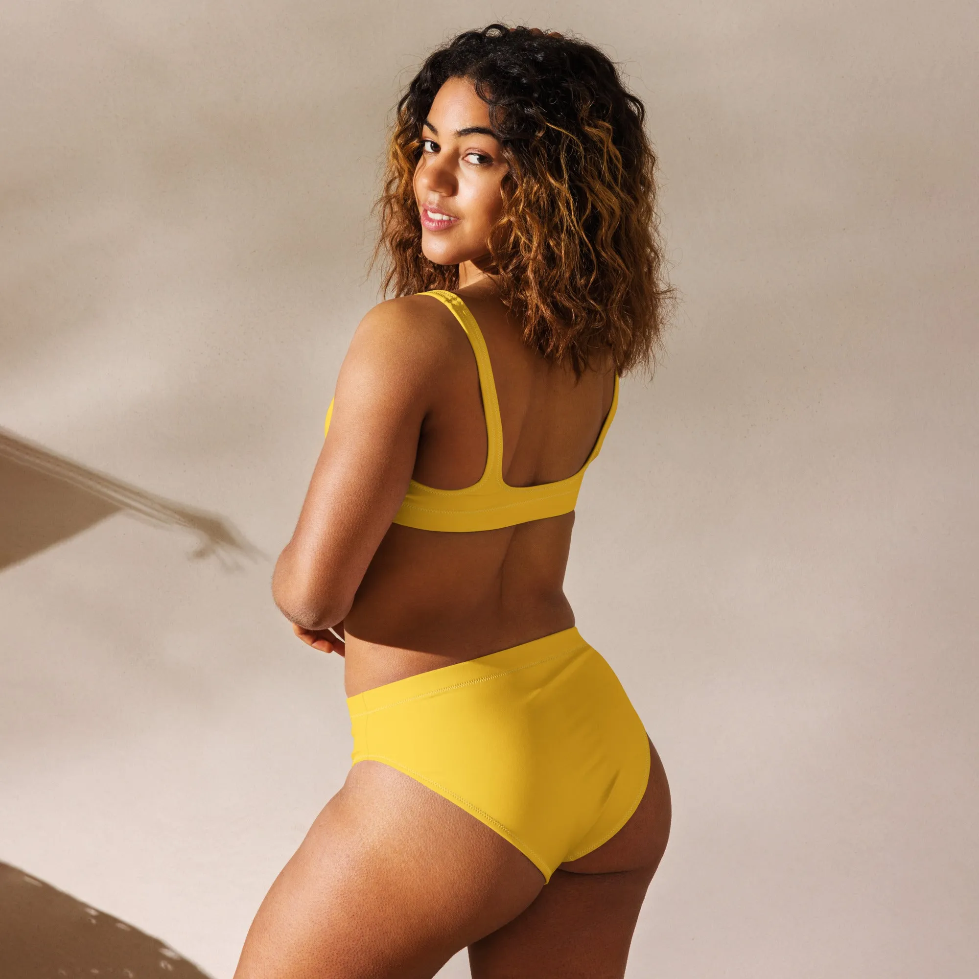 High Waisted Bikini Womens (Glamourange Luxury Bikini High Waisted - 006 Colours Model)