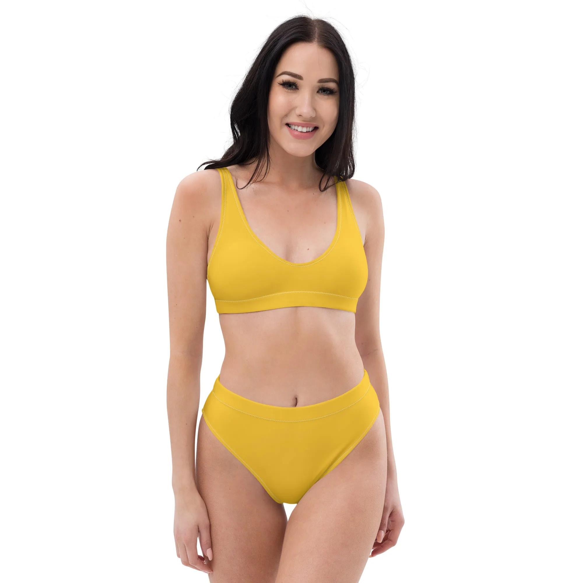 High Waisted Bikini Womens (Glamourange Luxury Bikini High Waisted - 006 Colours Model)