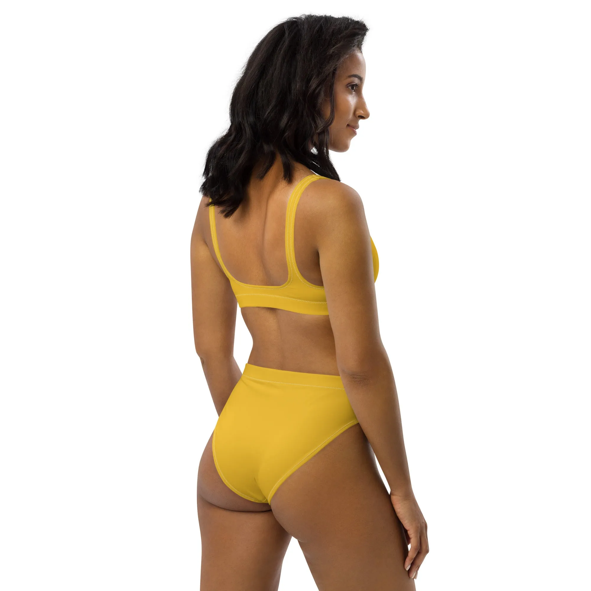 High Waisted Bikini Womens (Glamourange Luxury Bikini High Waisted - 006 Colours Model)