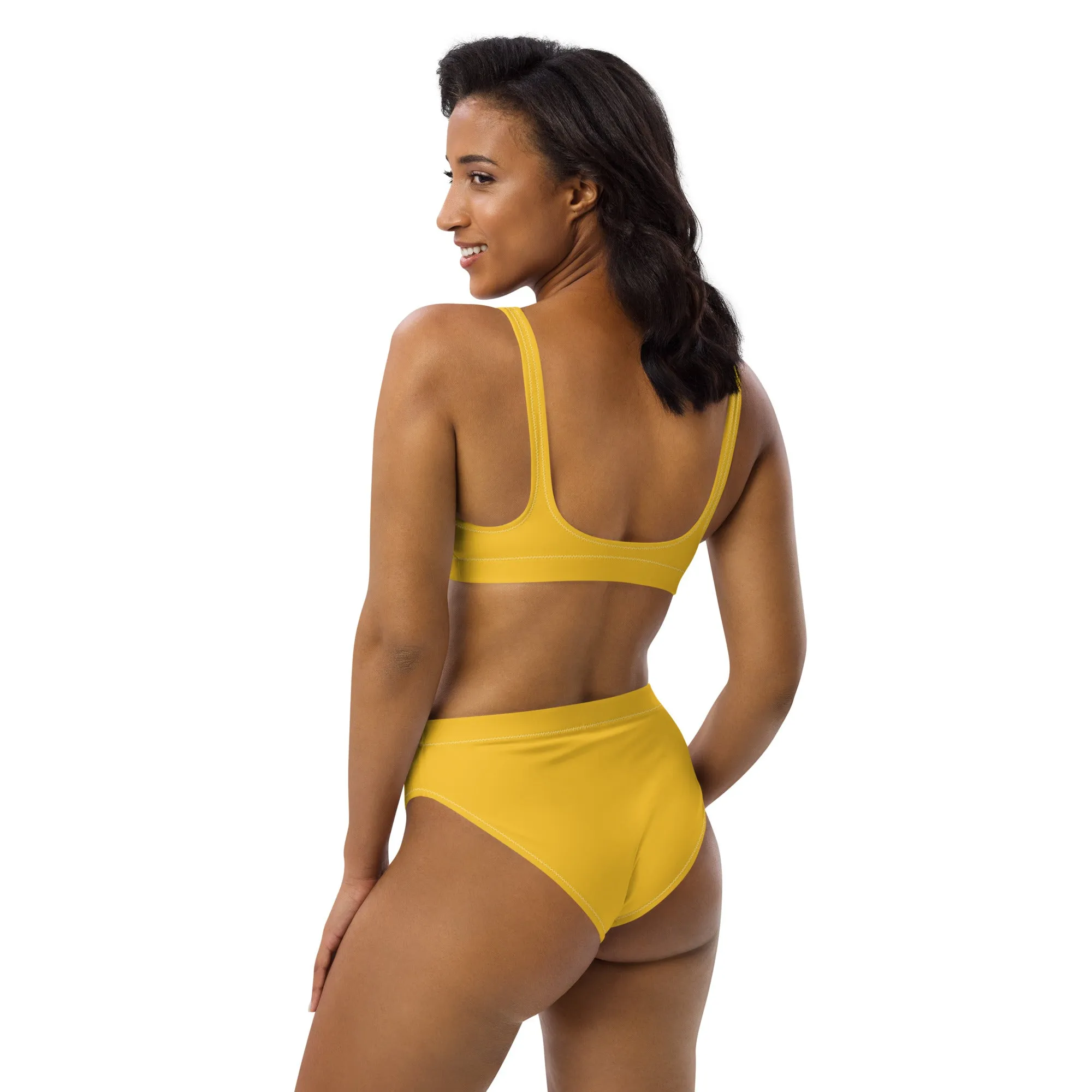High Waisted Bikini Womens (Glamourange Luxury Bikini High Waisted - 006 Colours Model)
