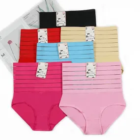 High Waisted Women's Panties Girdle Underwear Free Size