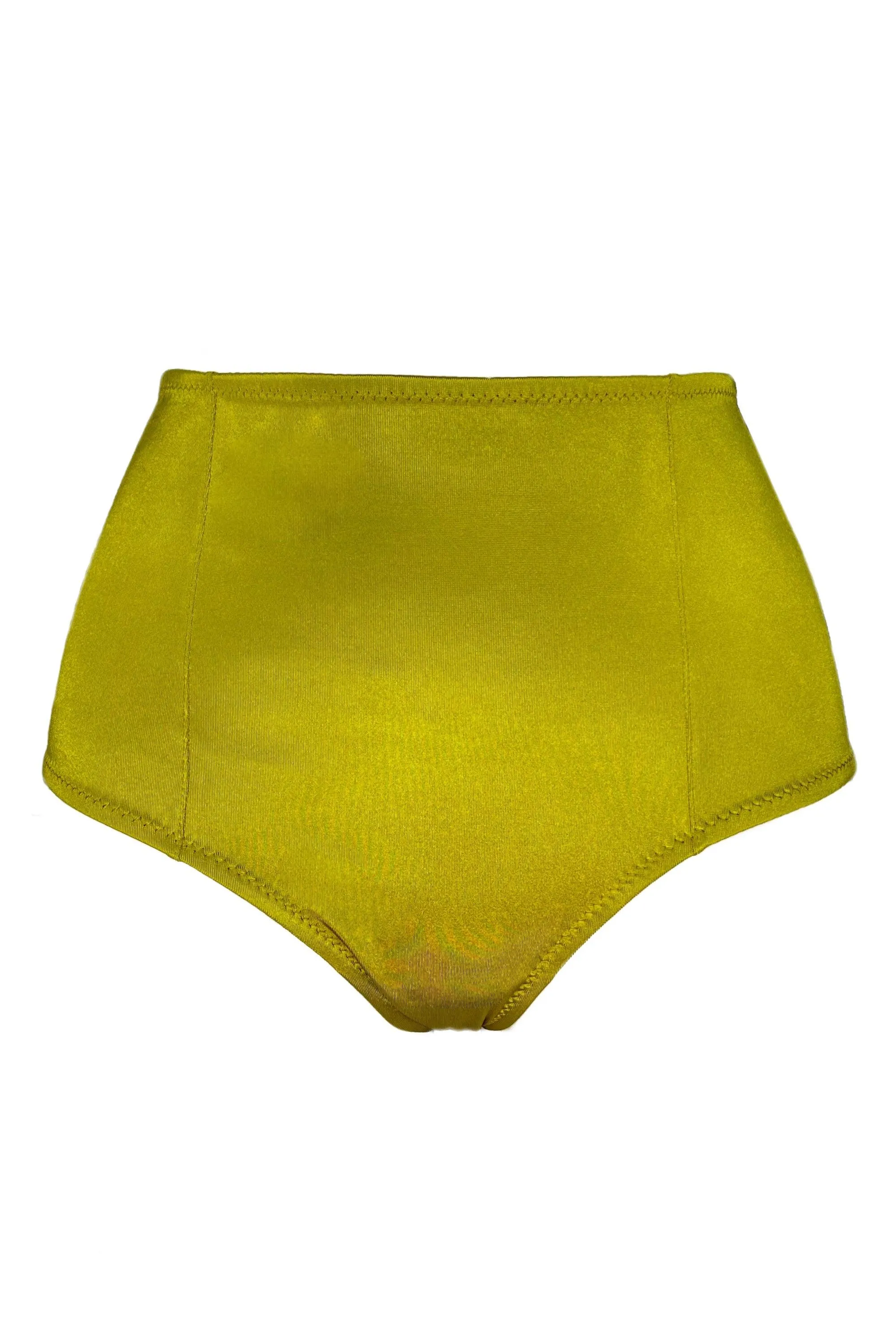 Joli Gloss green-fuchsia high waisted panties