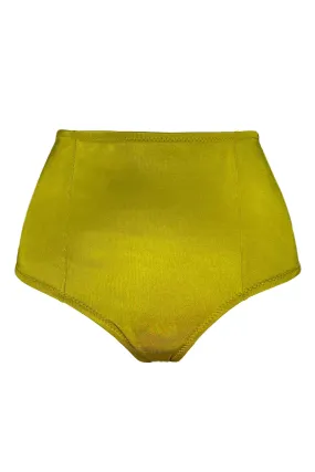 Joli Gloss green-fuchsia high waisted panties