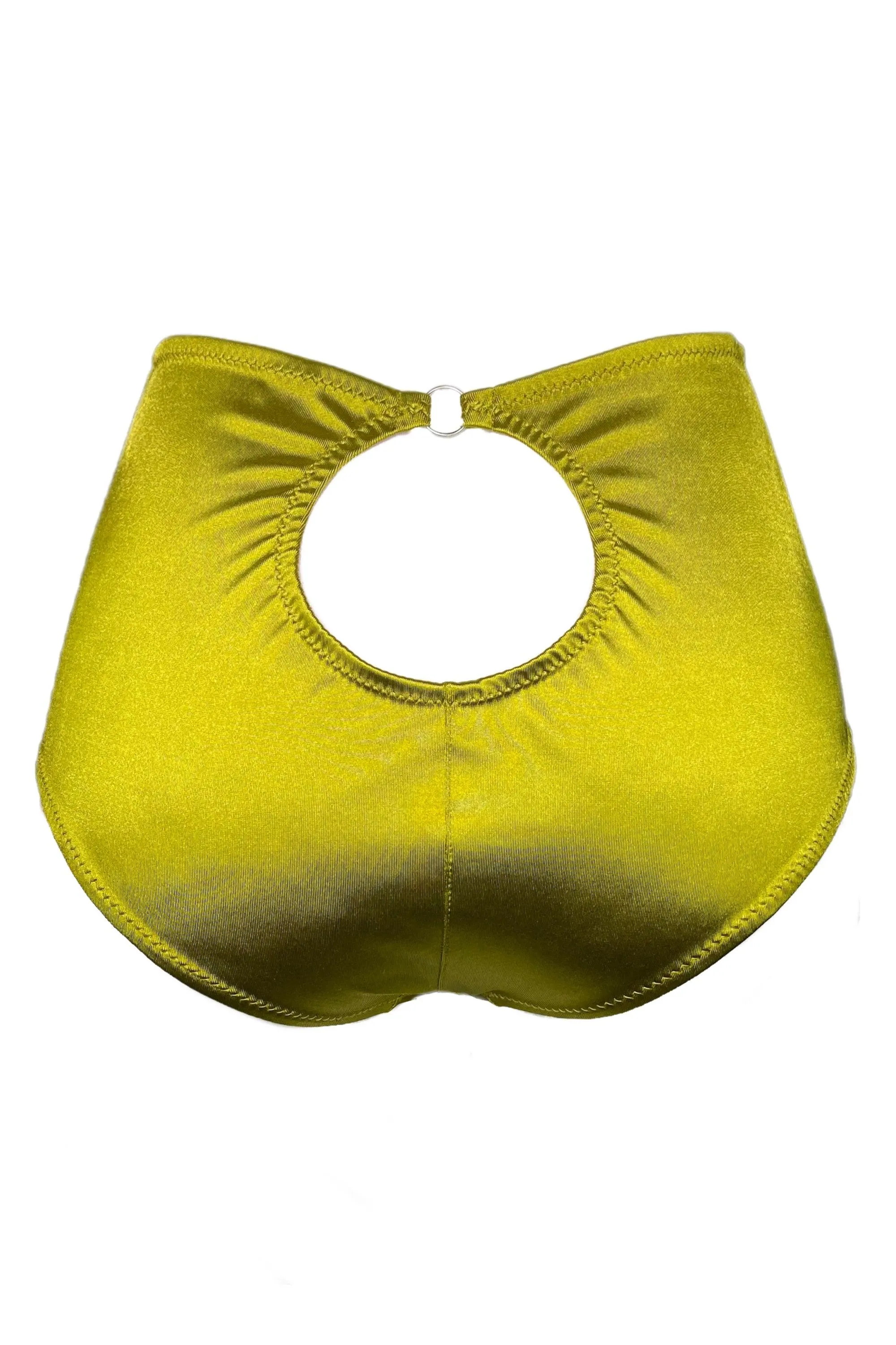 Joli Gloss green-fuchsia high waisted panties