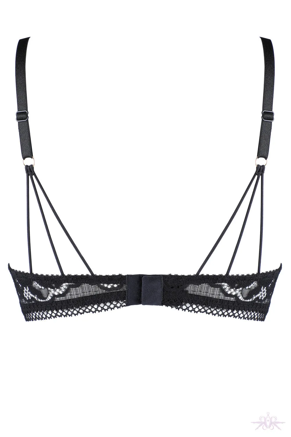 Jolidon Rock DJ Black Push Up Bra