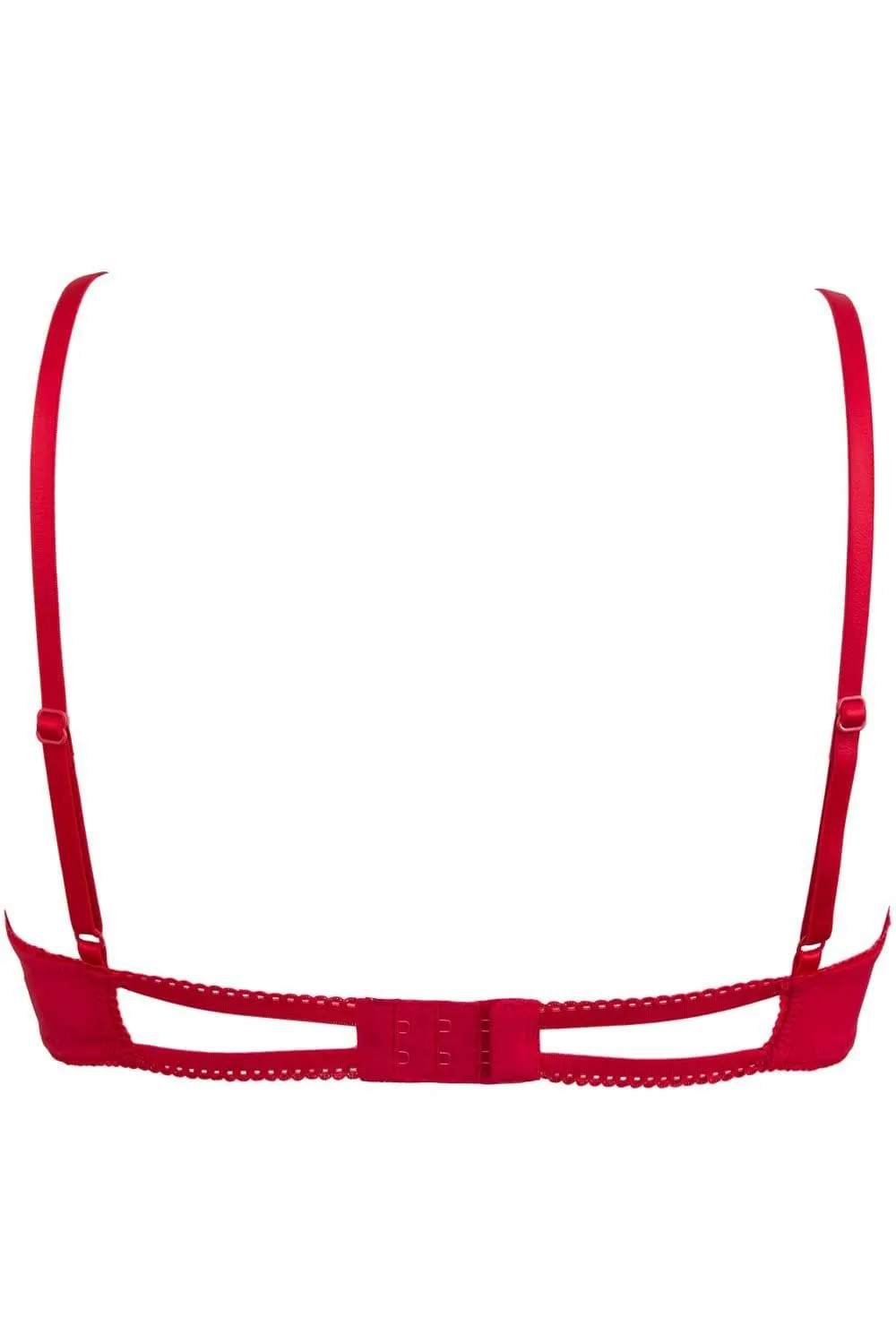 Le Petit Secret Red Cupless Bra