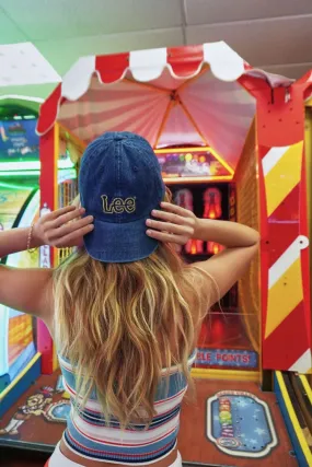 Lee Embroidered Denim Baseball Cap