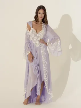 Long Silk Robe